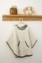 Organic Special Woven 4 Layer Muslin Children's Poncho - Natural Series - 9