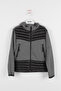 Boy's Smoked Puffer Piece Detailed Jacket