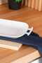 Bianco Perla Rectangular Handle Serving Single Plate - 39 cm Mst395 - 2