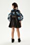 Girl's Black Blouse 23FW0TJ4602 - 4
