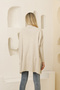 SLEEVE-CLOSED KNITWEAR PONCHO TUNIC - 5