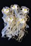 White Orchid Bundle Ornament, Bride Groom Dowry Wedding Wedding Engagement Convoy Circumcision Henna Ornament 5 Pieces - 4