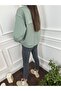 Dalgıç/scuba Mint Oversize Sweatshirt - 4