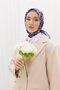 وشاح قطني ناعم بنمط بتونيا
