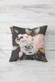 Sakura Watercolor - Floral Patterned and Hidden Zippered Throw Pillow Cover Set (4 PCS) - 2