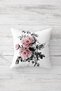 Layered Floral Bouquet Wreath Hidden Zippered Throw Pillow Cover Sofa Pillow Cover Set (4 PCS) - 2