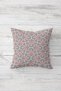 Sakura Watercolor - Floral Patterned and Hidden Zippered Throw Pillow Cover Set (4 PCS) - 3