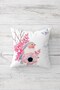 Sakura Watercolor Flowers and Birds Concealed Zippered Throw Pillow Cover Sofa Pillow Cover Set(4PCS) - 2