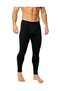 Men's Black Thermal Bottom Top Set - 3