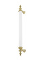 160 mm Oval Gold-White Rustic Metal Handle Furniture Cabinet Door Drawer Handle Gold - 2