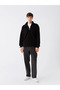 LCW Casual Stand Collar Long Sleeve Plush Men's Zippered Sweatshirt - 3
