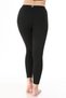 Women's Black Thermal Leggings - 5