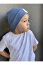 Unisex Indigo (1-5 YEARS) Ribbed 100% Cotton Beret Lasnman Price) - 4