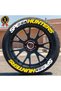 Speedhunters Motorcycle And Automobile Vehicle 3d Auto Tire Lettering Sticker Rigging 8 Pieces 2.5 cm Bombtire