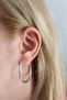 حجم الأقراط الدائرية 3.5 سم