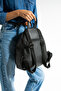 SN 1381 WOMEN'S BACKPACK MULTI COMPARTMENTS BLACK - 3