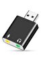 7.1 Channel USB External Sound Card - with Headset Microphone Input