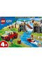City Wild Animal Rescue Jeep 60301 Toy Construction Set with Cartoon Characters (157 Pieces) - 4