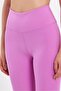 Long Corded Pink Women's Sports Tights - 5