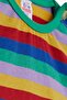 Boy's T-Shirt with Patched Striped Puppy Print, 1-4 Years Old, Mixed Colors - 3