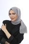 Hijab Women's Bamboo Scarf Shawl Light Gray - 3