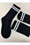 3 PAIRS OF BAMBOO TOE SEAMLESS STRAPPED COLLEGE SOCKS - 2