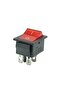Kc04 16A Red Illuminated On Off On Off Switch Button