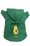 Hooded Fleece Sweatshirt Dog and Cat Outfit & Dress - Green Avogato
