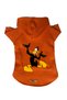 Hooded Fleece Sweatshirt Dog and Cat Outfit & Dress - Orange Duffy