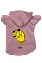 Hooded Fleece Sweatshirt Dog and Cat Outfit & Dress - Pink Rabugento