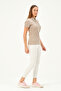 Women's Regular Fit Polo Neck T-shirt - 4