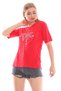Compass Printed Crew Neck Women's T-Shirt - 3