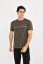 Crew Neck Stripe Detailed Basic T-Shirt - 2
