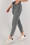 High Waist Smoked Mom Jeans Lycra Flexible Jeans - 3