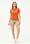 Women's Regular Fit Polo Neck T-shirt