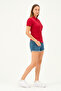 Women's Regular Fit Polo Neck T-shirt - 4