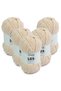 Lux Velvet 5 Pack Skin Colored Hand Knitting Yarn