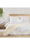 Florin Duvet Cover Set King Size 230X220 cm Beige