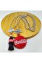 Men's Black Best Friends Bff 2-Piece Chain String Necklace Cola Cover - 2