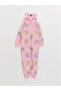 LCW Kids Hooded Patterned Fleece Girl's Sleeping Bag