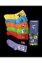 7" Boxed Set Cute Character Cheerful College Tennis Socks - 5
