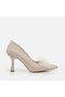 Women's Beige Stiletto - Pedestrian Model