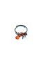 Women's Orange Rabbit Charm Steel Bracelet - 2