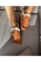 Tan Fur Inside Women's House Slippers - 4