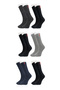 6 Pack Men's Mixed Color Thermal High Quality Soft Durable Boxed Socks