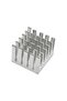 Passive Chipset Cooler 1.4*1.4. *6 mm Aluminum Heatsink Gray2