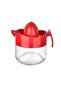 300ml Lemon Squeezer with Glass Chamber Red