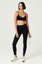 x Melodi Black High Waist Seamless Sports Tights Adorn - 5