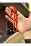 Men's Ottoman Style Amber Habbeden Patinaed Simile Prayer Beads with Master Craftsmanship and Certification - 2