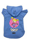 Hooded Fleece Sweatshirt Dog and Cat Outfit & Gown - Blue Rugrats Angelica - Size XS